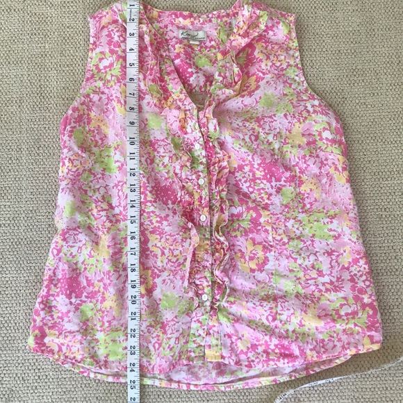 Kim Rogers Linen Tank - Picture 6 of 7